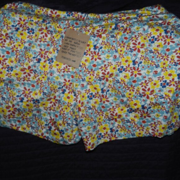 Toad & Co. Chaka Floral Spring Summer Pull on Shorts NWT🆕📦🏃💨⚡ - Picture 2 of 7